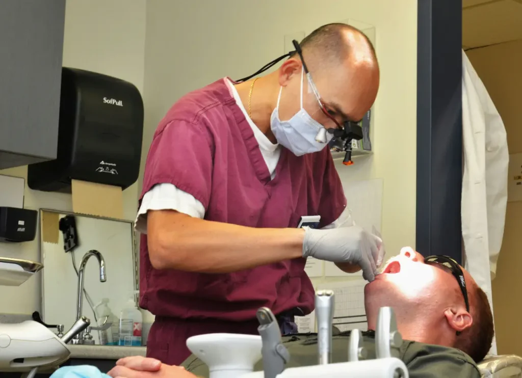 intervention d'une urgence dentaire